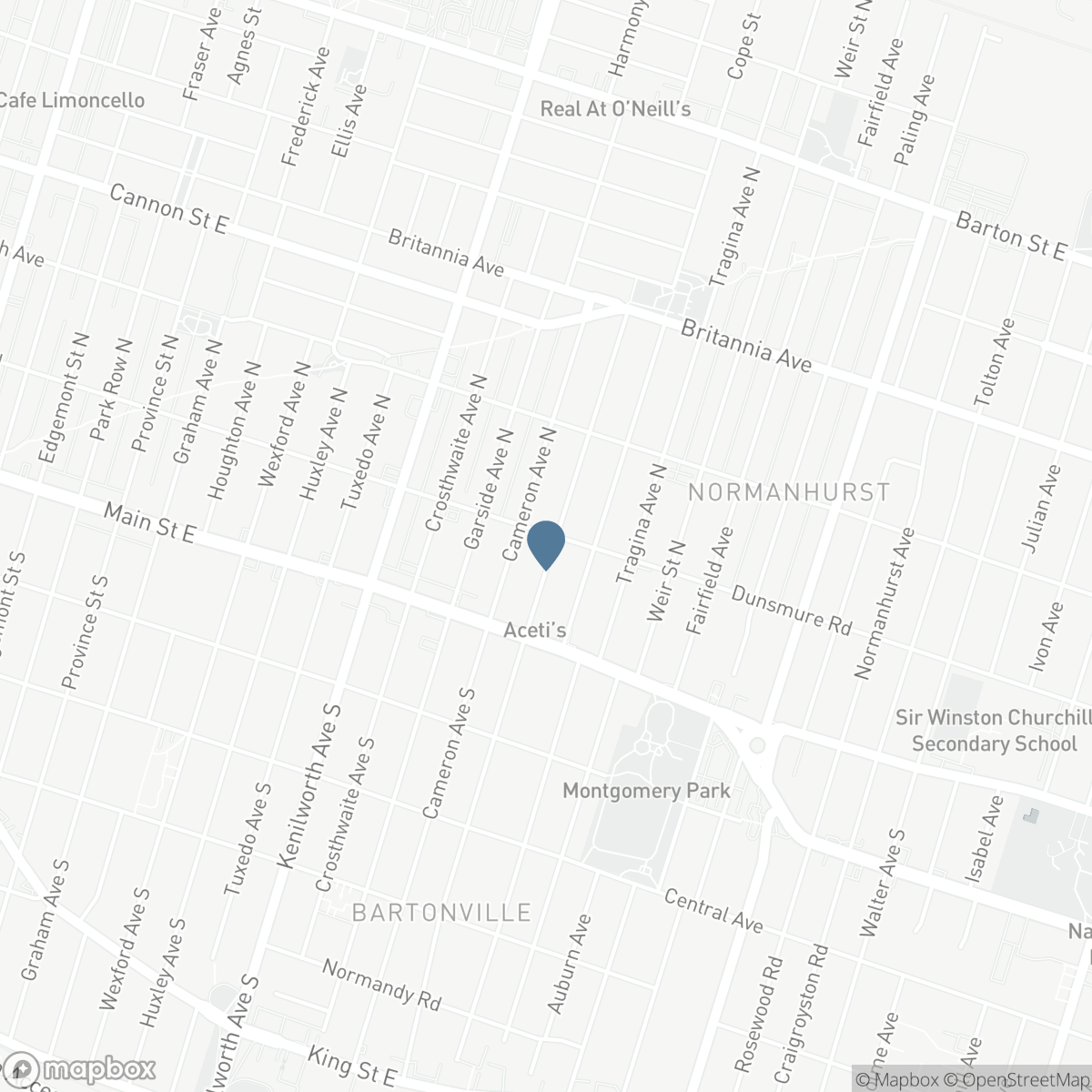 51 BARONS Avenue N, Hamilton, Ontario L8H 5A3